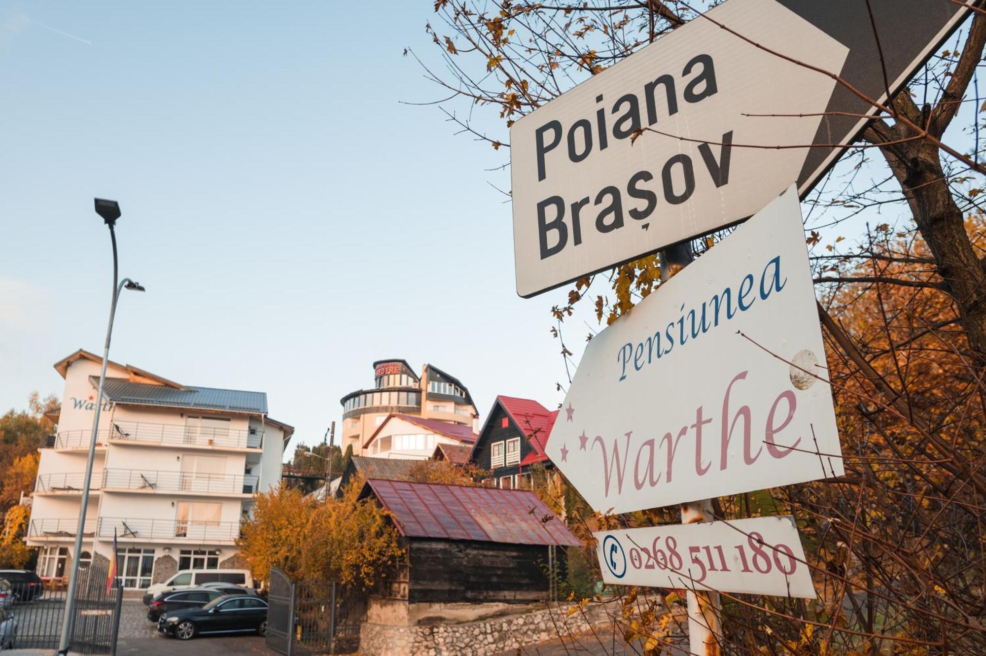 Pensiunea Warthe Bed & Breakfast Brasov Exterior photo